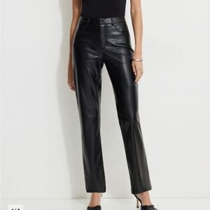 Justina faux leather pants